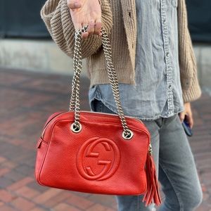 Gucci orange color bag
